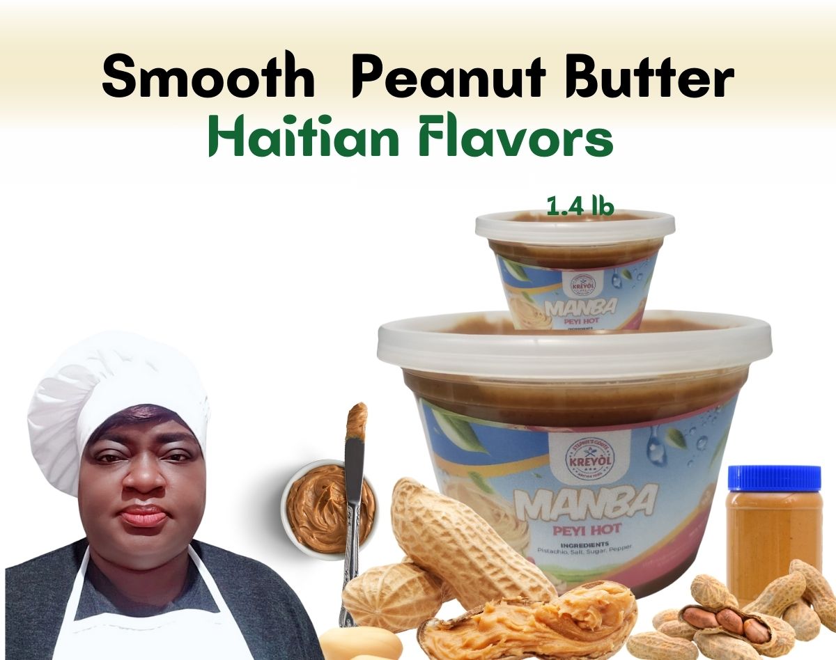 Spicy Haitian Manba (Peanut Butter) 1.4 lb